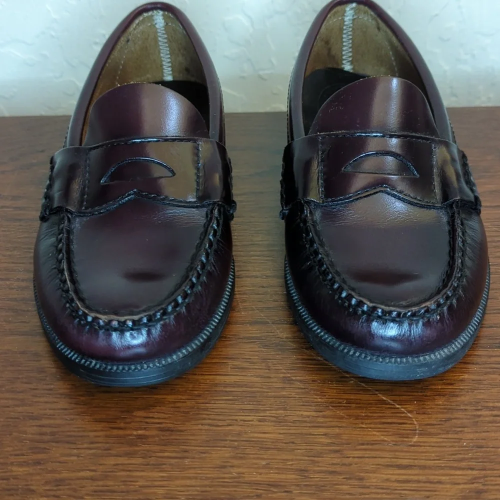 Sperry Boys Top-Sider Colton Burgundy Loafers Size 12.5